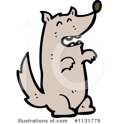 Royalty-Free (RF) Wolf Clipart Illustration by lineartestpilot - Stock Sample #1131779