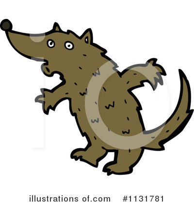 Royalty-Free (RF) Wolf Clipart Illustration by lineartestpilot - Stock Sample #1131781