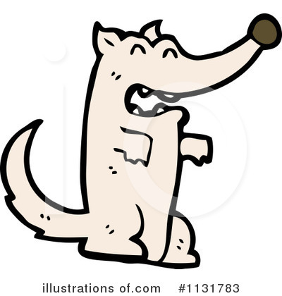 Royalty-Free (RF) Wolf Clipart Illustration by lineartestpilot - Stock Sample #1131783