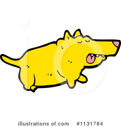 Royalty-Free (RF) Wolf Clipart Illustration by lineartestpilot - Stock Sample #1131784