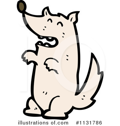Royalty-Free (RF) Wolf Clipart Illustration by lineartestpilot - Stock Sample #1131786