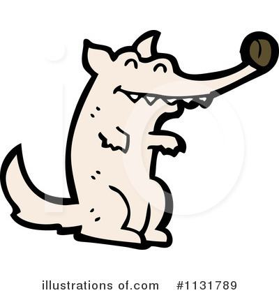 Royalty-Free (RF) Wolf Clipart Illustration by lineartestpilot - Stock Sample #1131789