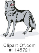 Wolf Clipart #1145721 by patrimonio
