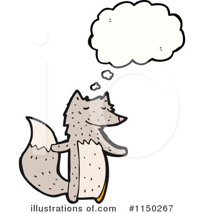 Royalty-Free (RF) Wolf Clipart Illustration by lineartestpilot - Stock Sample #1150267