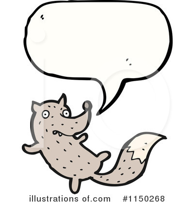 Royalty-Free (RF) Wolf Clipart Illustration by lineartestpilot - Stock Sample #1150268