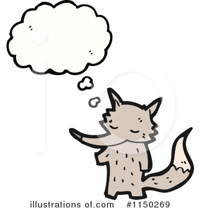 Royalty-Free (RF) Wolf Clipart Illustration by lineartestpilot - Stock Sample #1150269