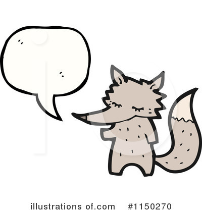Royalty-Free (RF) Wolf Clipart Illustration by lineartestpilot - Stock Sample #1150270