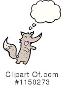 Wolf Clipart #1150273 by lineartestpilot