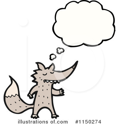Royalty-Free (RF) Wolf Clipart Illustration by lineartestpilot - Stock Sample #1150274