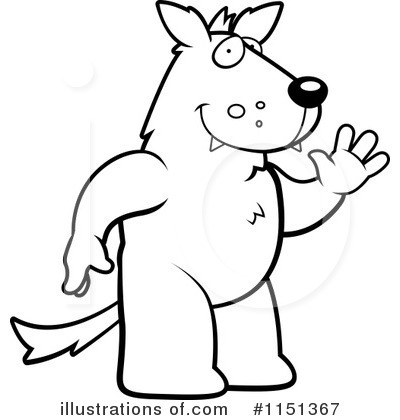 Royalty-Free (RF) Wolf Clipart Illustration by Cory Thoman - Stock Sample #1151367