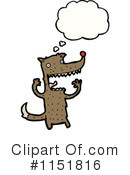 Wolf Clipart #1151816 by lineartestpilot