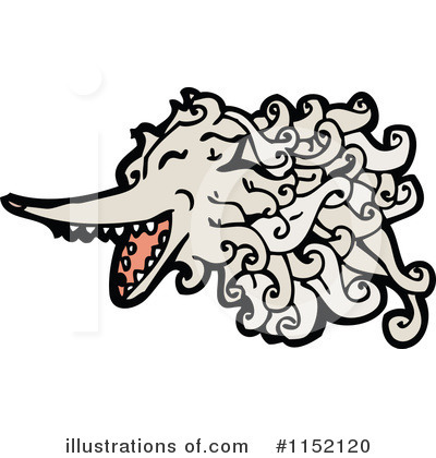 Royalty-Free (RF) Wolf Clipart Illustration by lineartestpilot - Stock Sample #1152120