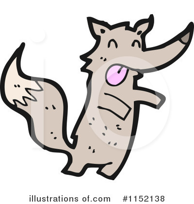 Royalty-Free (RF) Wolf Clipart Illustration by lineartestpilot - Stock Sample #1152138