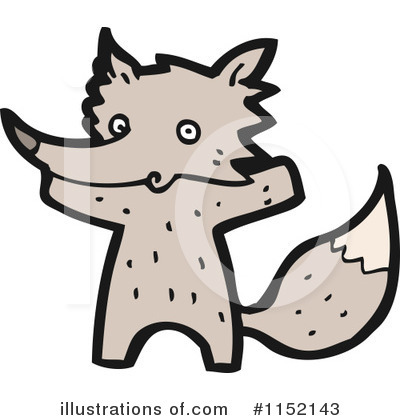 Royalty-Free (RF) Wolf Clipart Illustration by lineartestpilot - Stock Sample #1152143