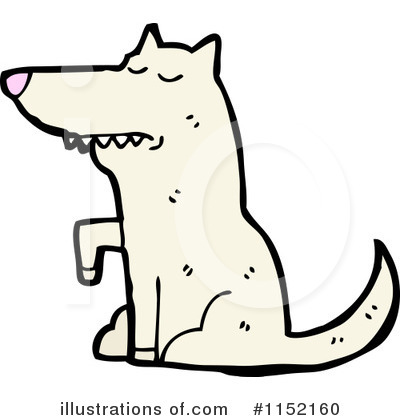 Royalty-Free (RF) Wolf Clipart Illustration by lineartestpilot - Stock Sample #1152160