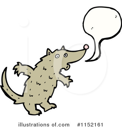Royalty-Free (RF) Wolf Clipart Illustration by lineartestpilot - Stock Sample #1152161