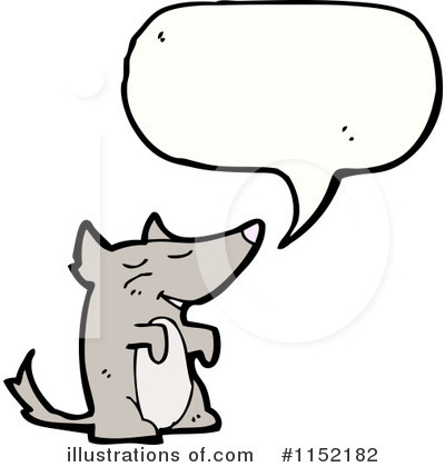 Royalty-Free (RF) Wolf Clipart Illustration by lineartestpilot - Stock Sample #1152182