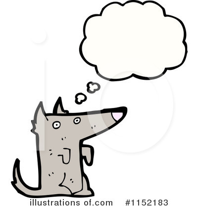 Royalty-Free (RF) Wolf Clipart Illustration by lineartestpilot - Stock Sample #1152183