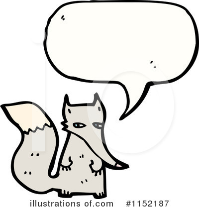 Royalty-Free (RF) Wolf Clipart Illustration by lineartestpilot - Stock Sample #1152187
