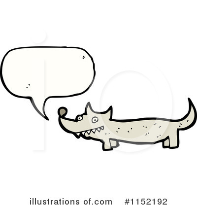 Royalty-Free (RF) Wolf Clipart Illustration by lineartestpilot - Stock Sample #1152192