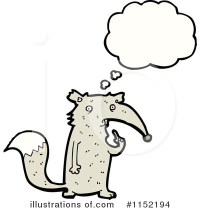 Royalty-Free (RF) Wolf Clipart Illustration by lineartestpilot - Stock Sample #1152194