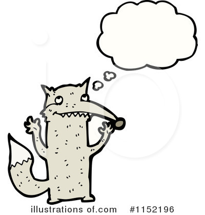 Royalty-Free (RF) Wolf Clipart Illustration by lineartestpilot - Stock Sample #1152196