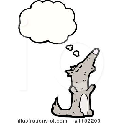 Royalty-Free (RF) Wolf Clipart Illustration by lineartestpilot - Stock Sample #1152200