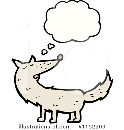 Royalty-Free (RF) Wolf Clipart Illustration by lineartestpilot - Stock Sample #1152209