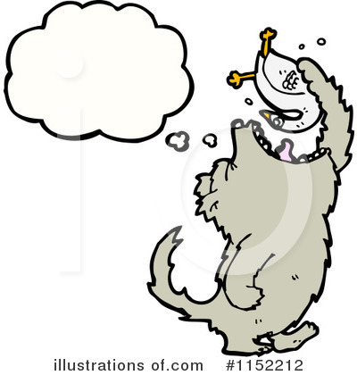 Royalty-Free (RF) Wolf Clipart Illustration by lineartestpilot - Stock Sample #1152212