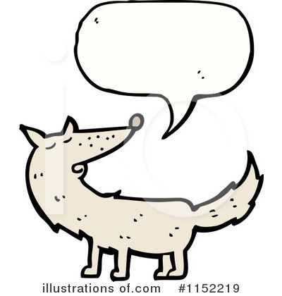 Royalty-Free (RF) Wolf Clipart Illustration by lineartestpilot - Stock Sample #1152219