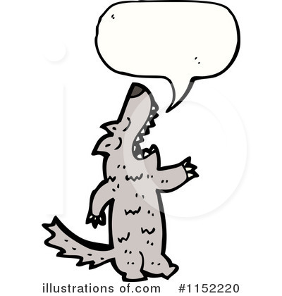 Royalty-Free (RF) Wolf Clipart Illustration by lineartestpilot - Stock Sample #1152220