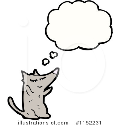 Royalty-Free (RF) Wolf Clipart Illustration by lineartestpilot - Stock Sample #1152231