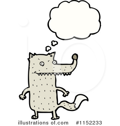Royalty-Free (RF) Wolf Clipart Illustration by lineartestpilot - Stock Sample #1152233