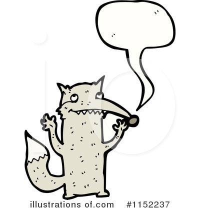 Royalty-Free (RF) Wolf Clipart Illustration by lineartestpilot - Stock Sample #1152237