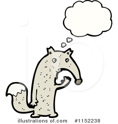 Royalty-Free (RF) Wolf Clipart Illustration by lineartestpilot - Stock Sample #1152238