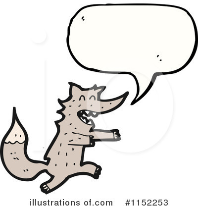 Royalty-Free (RF) Wolf Clipart Illustration by lineartestpilot - Stock Sample #1152253