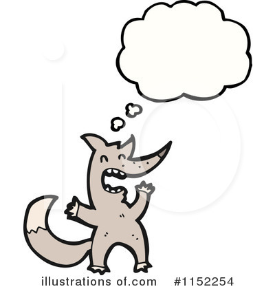 Royalty-Free (RF) Wolf Clipart Illustration by lineartestpilot - Stock Sample #1152254