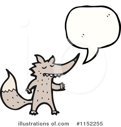 Royalty-Free (RF) Wolf Clipart Illustration by lineartestpilot - Stock Sample #1152255