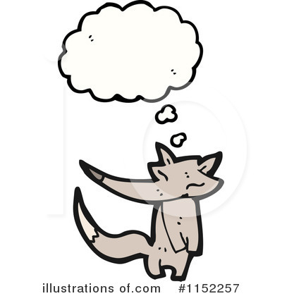 Royalty-Free (RF) Wolf Clipart Illustration by lineartestpilot - Stock Sample #1152257