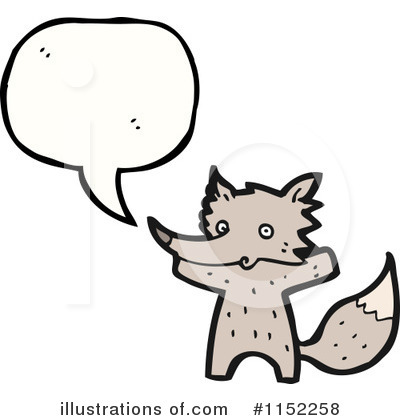 Royalty-Free (RF) Wolf Clipart Illustration by lineartestpilot - Stock Sample #1152258