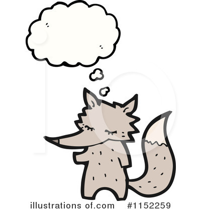 Royalty-Free (RF) Wolf Clipart Illustration by lineartestpilot - Stock Sample #1152259