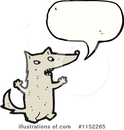 Royalty-Free (RF) Wolf Clipart Illustration by lineartestpilot - Stock Sample #1152265
