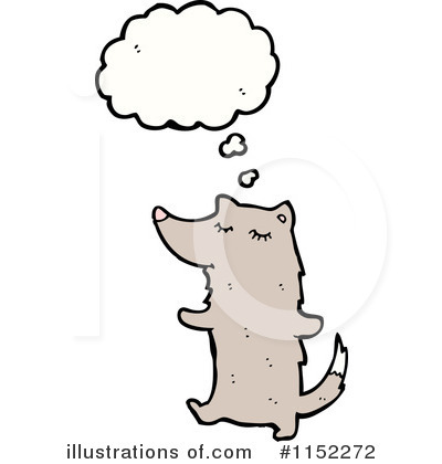 Royalty-Free (RF) Wolf Clipart Illustration by lineartestpilot - Stock Sample #1152272