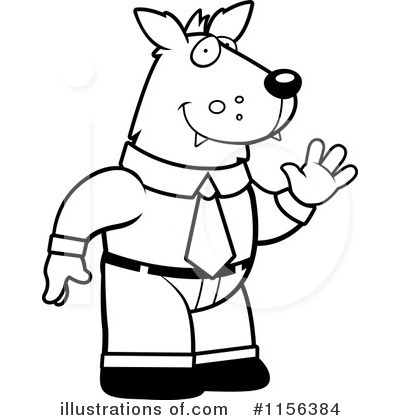 Royalty-Free (RF) Wolf Clipart Illustration by Cory Thoman - Stock Sample #1156384