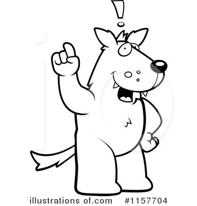 Royalty-Free (RF) Wolf Clipart Illustration by Cory Thoman - Stock Sample #1157704