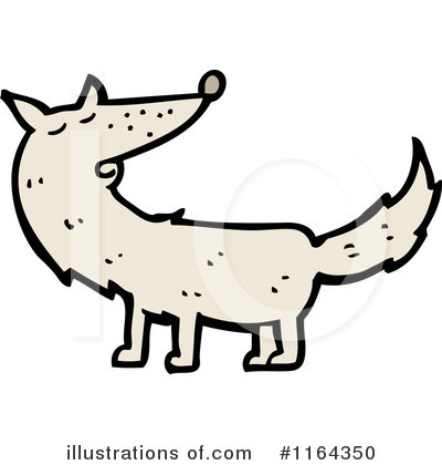 Royalty-Free (RF) Wolf Clipart Illustration by lineartestpilot - Stock Sample #1164350