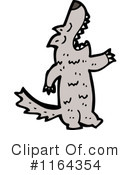 Wolf Clipart #1164354 by lineartestpilot