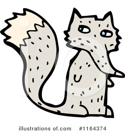 Royalty-Free (RF) Wolf Clipart Illustration by lineartestpilot - Stock Sample #1164374
