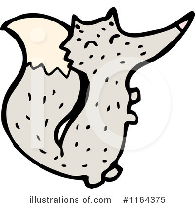 Royalty-Free (RF) Wolf Clipart Illustration by lineartestpilot - Stock Sample #1164375