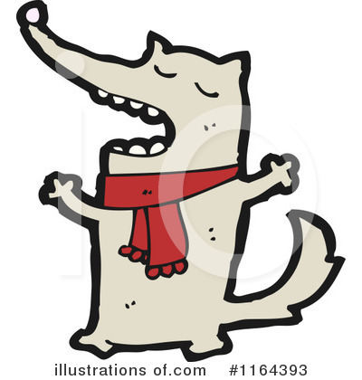 Royalty-Free (RF) Wolf Clipart Illustration by lineartestpilot - Stock Sample #1164393